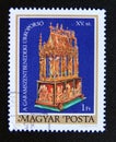 Postage stamp Hungary, Magyar, 1980. Easter Casket of Garamszentbenedek Royalty Free Stock Photo