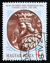 Postage stamp Hungary, Magyar, 1988. King Louis I 1342 1382