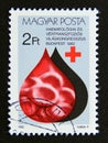 Postage stamp Hungary, Magyar 1982. World Hematology Congress, Budapest