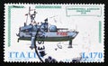 Postage stamp Italy, 1977, Italian Shipbuilding Sparviero