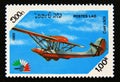 Postage stamp Laos, 1985. Cant Z.501 flying boat aircraft
