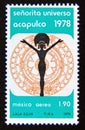 Postage stamp Mexico, 1978. Miss Universe Contest, Acapulco 1978