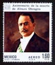 Postage stamp Mexico, 1978. President Ãlvaro ObregÃ³n Salido portrait