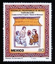 Postage stamp Mexico, 1982. TariÃÂ¡curi