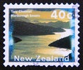 Postage stamp New Zealand, 1996. Tory Channel, Marlborough Sounds landscape