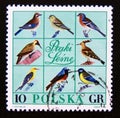 Postage stamp Poland, 1966. Forest Birds