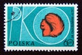 Postage stamp Poland, 1961. Initials, Squirrel