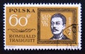 Postage stamp Poland, 1962. Romuald Traugutt Royalty Free Stock Photo