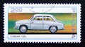 Postage stamp Poland, 1976. Syrena 104 classic car