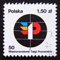 Postage stamp Poland, 1978. 50th International Poznan Fair Emblem