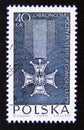 Postage stamp Poland, 1964. Virtuti Military Cross