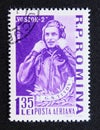 Post stamp Romania, 1961, portrait soviet cosmonaut German Titov