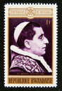 Postage stamp Rwanda, 1970. Pope Benedict XV portrait