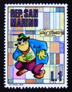 Postage stamp San Marino, 1970. Black Pete Walt Disney Character