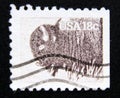 Postage stamp United States of America, USA 1981. American Bison Bison bison