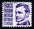 Postage stamp United States of America, USA 1967. Francis Parkman portrait