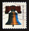 Postage stamp United States of America, USA 2009. Liberty Bell Forever Royalty Free Stock Photo