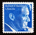 Postage stamp United States of America, USA 1979. Robert F. Kennedy portrait