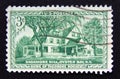 Postage stamp United States of America, USA 1953. Sagamore Hill, Oyster Bay, New York home of Theodore Roosevelt