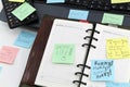 Post it about success Royalty Free Stock Photo