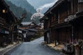 Post town of Tsumago juku, Kiso valley