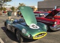 Post-War Aston Martin Race Car Royalty Free Stock Photo