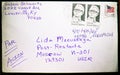 Postage envelope printed in United States shows Everett Dirksen 1896-1969 Senate Minority Leader, serie, circa 1981