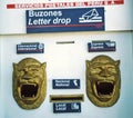 Postage service, letter drop, PerÃÂ¹