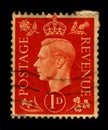 Postage stamp. Royalty Free Stock Photo