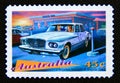 Postage stamp Australia, 1997. Chrysler Valiant `R` Series Sedan, 1962 Classic Car