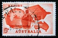 Postage stamp Australia, 1963. Export Promotion