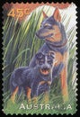 Postage stamp - Australia Royalty Free Stock Photo