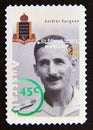 Postage stamp Australia, 1995. Sir Edward Weary Dunlop soldier surgeon