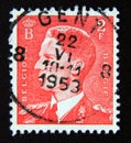 Postage stamp Belgium, 1952. King Baudouin I portrait