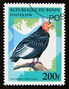 Postage stamp Benin, 1996. California Condor Gymnogyps californianus bird of prey