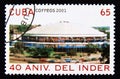 Postage stamp Cuba 2001. Caribbean 2001 The 40th Anniversary of the INDER National Institute for Sport
