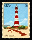 Postage stamp Cuba 1983. Punta Gobernadora Lighthouse