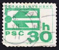 Postage stamp Czechoslovakia Royalty Free Stock Photo