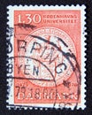 Postage stamp Denmark, 1979. Copenhagen University seal