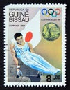 Postage stamp Guinea Bissau 1984, Olympic Winners Gusiken Kodji