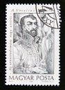Postage stamp Hungary, Magyar, 1989. Andreas Vesalius