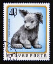 Postage stamp Hungary, Magyar, 1976. Dog Canis lupus familiaris animal