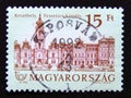 Postage stamp Hungary, Magyar 1992. Festetics Castle, Keszthely