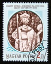 Postage stamp Hungary, Magyar, 1986. King St. Stephen 997 1038 Royalty Free Stock Photo