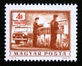 Postage stamp Hungary, 1973, Postage due Rural mail delivery