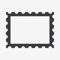 Postage stamp icon vector illustration Royalty Free Stock Photo
