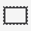 Postage stamp icon vector illustration Royalty Free Stock Photo