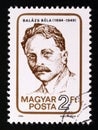 Postage stamp Magyar, Hungary, 1984, BÃÂ©la BalÃÂ¡zs, writer