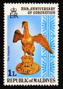 Postage stamp Maldives, 1978. The Ampulla