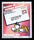 Postage stamp Mexico, 1982. Postal Code Routing and Distribution